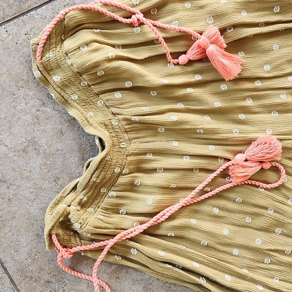 NWOT...FYree People Bohemian Olive Green Wide-Leg Pants - Picture 2 of 15